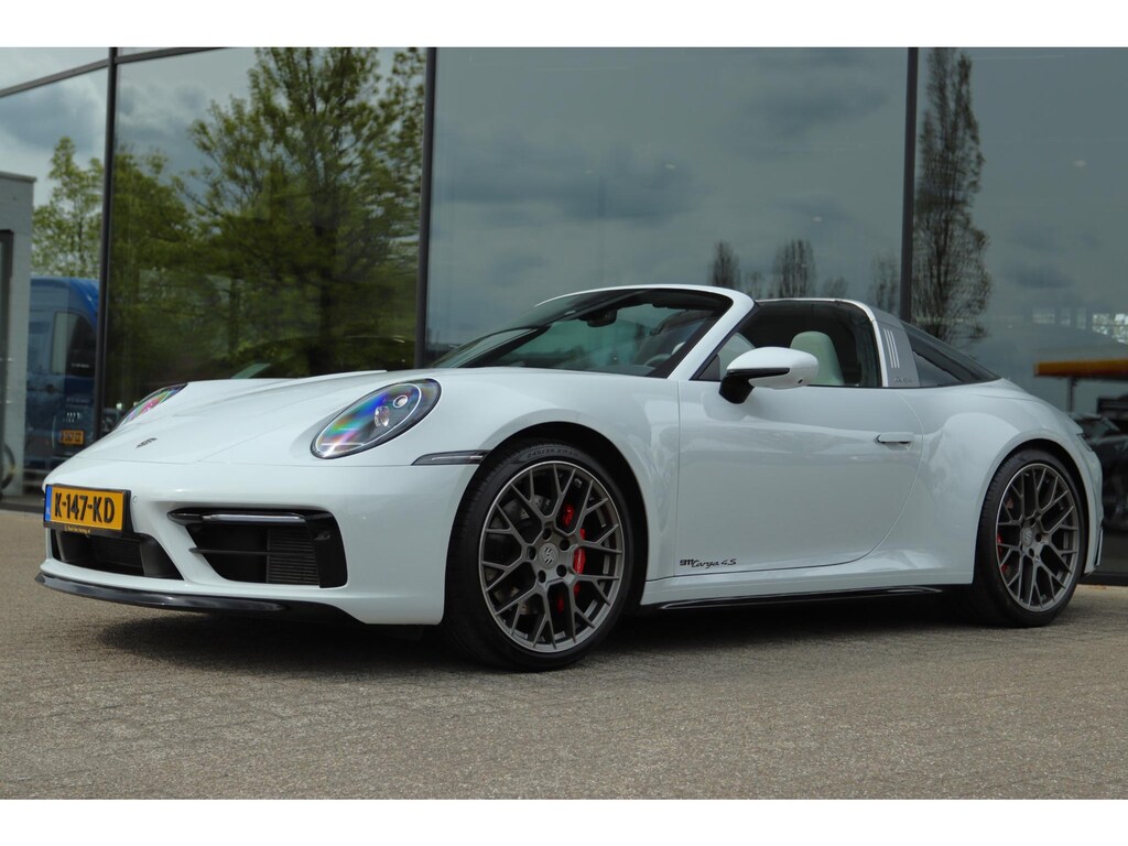 Porsche 911 Targa 4S 3.0 450 PK 992 ORIG. NL | SPORTDESIGN | 18-WEG | CHRONO | SPORTUITLAAT | 360 CAMERA | BOSE | 20 INCH LMV