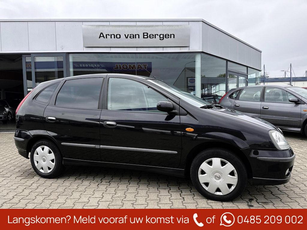 Nissan Almera Tino 1.8 Tekna, climatronic, navi, trekhaak, achteruitrijcamera, isofix, trekhaak, nette auto !!