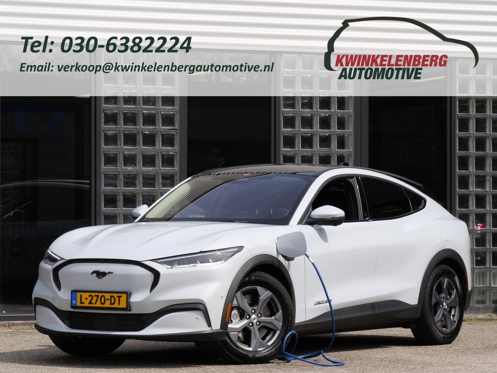 Ford Mustang Mach-E EXTENDED RWD 98kWh/ TECHNOLOGY PACK PLUS/ 4 NIEUWE ALL-SEASON BANDEN/ SOH 93%