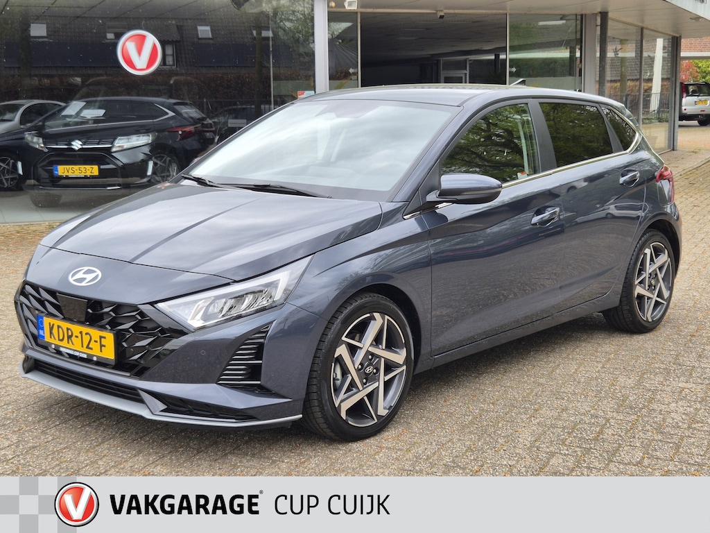 Hyundai i20 1.0 T-GDI Premium AUTOMAAT / Navigatie / Climate Controle / Stoelverwarming voor en achter/ Stuurverwarming/ Camera