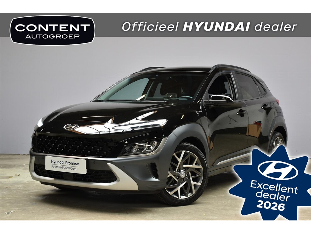 Hyundai Kona 1.6 Hybride Premium | Leder I Full options