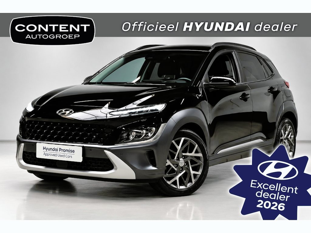 Hyundai Kona 1.6 Hybride Premium | Leder I Full options