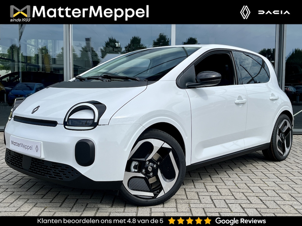 Renault Twingo Urban Range 80pk Techno 27.5 kWh | 18inch velgen | V2G | Navigatie | Climate Control | Keyless | Achteruitrijcamera | Adaptive Cruise Control (ACC) | Apple CarPlay/Android Auto