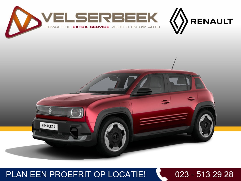 Renault 4 urban range evolution 40 kWh "Snel te leveren"