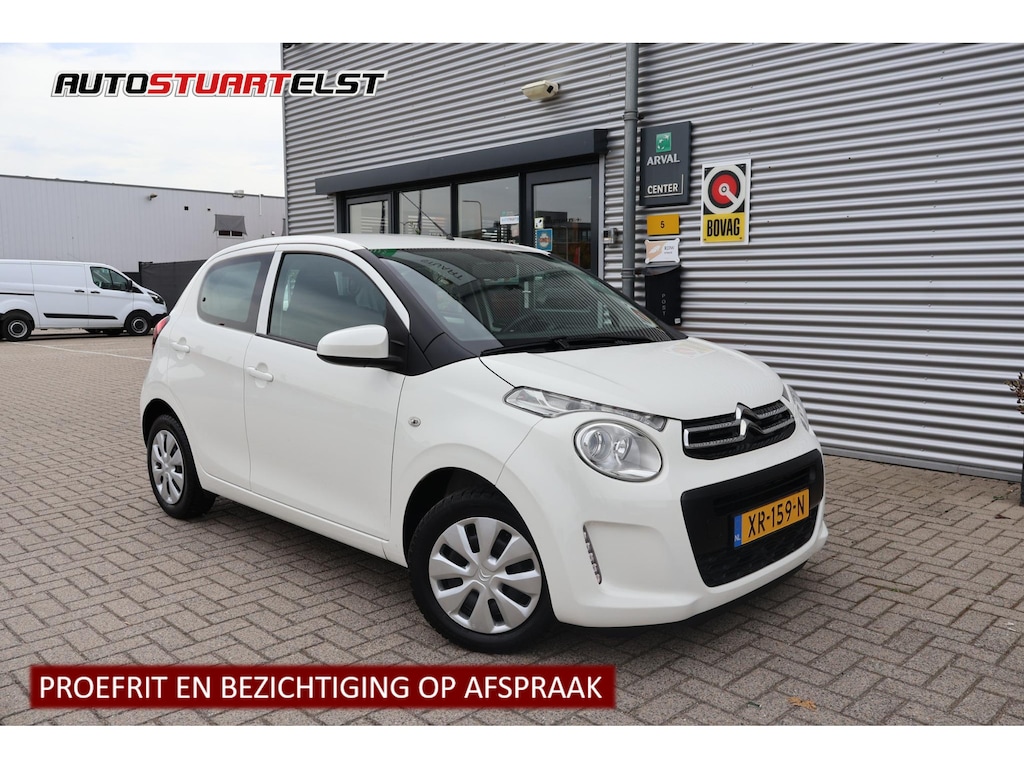Citroën C1 1.0 VTi Feel 1e Eigenaar | NL-Auto | Volledig Onderh | BTW | Airco | Bluetooth | Cruise | Radio | Hill-Hold | LED | Stuur Bekrachtiging