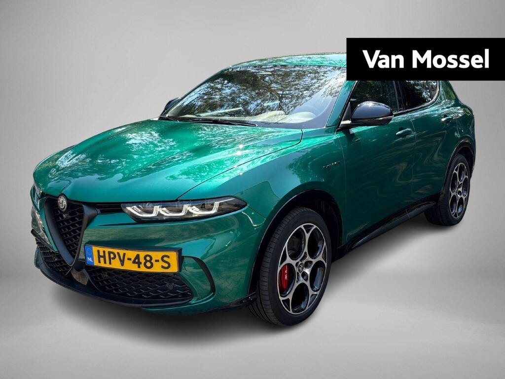 Alfa Romeo Tonale 1.5T Hybrid Veloce 160pk | Lederen Bekleding | Navigatie | Camera 360 | parkeersensoren voor + achter | Stoel + Sturverwarming |  LMV 19" |