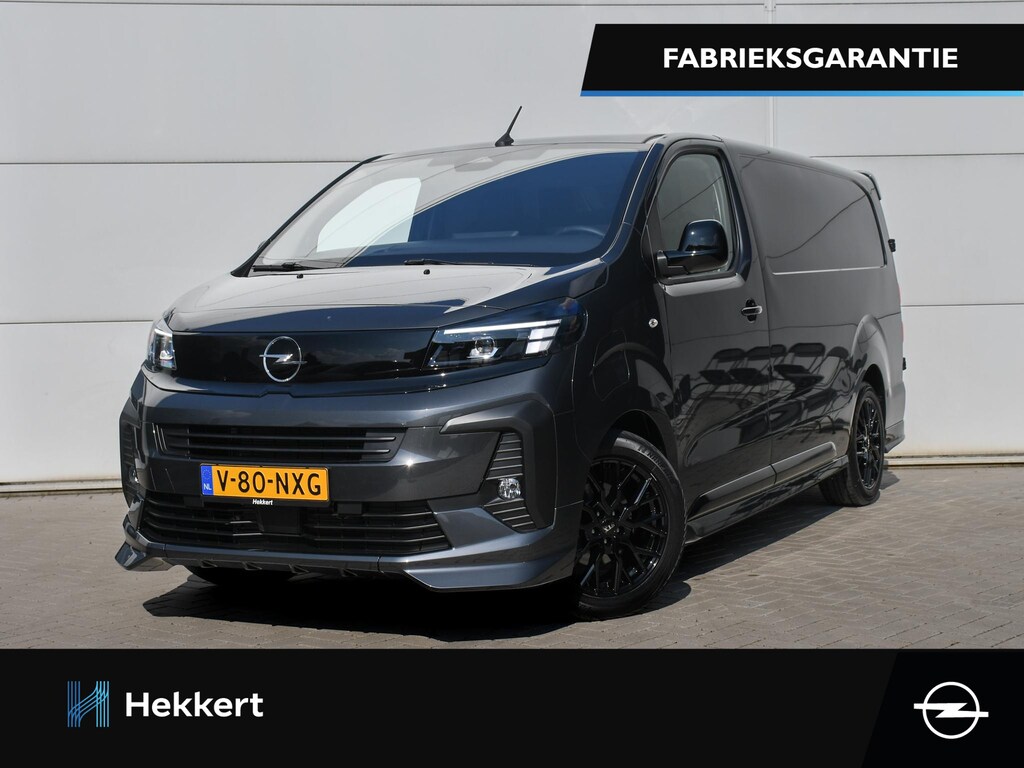 Opel Vivaro-e Electric STX Edition L3H1 75 kWh 136pk Automaat SPOILERKIT | LEDER | 18''LM | PDC + CAM. | STANDKACHEL | KEYLESS