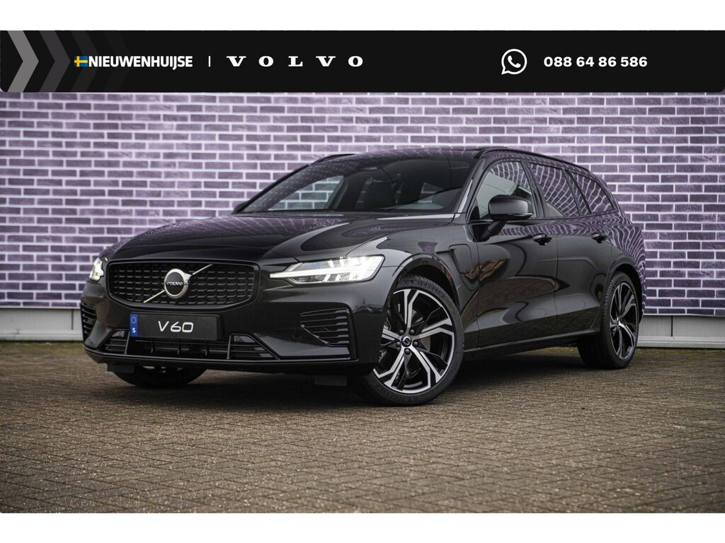 Volvo V60 2.0 T6 Plug-in hybrid AWD Ultra Dark | Schuif-/kanteldak | Head Up Display | Donker Glas | Sportstoelen | Power Seats | Harman Kardon |
