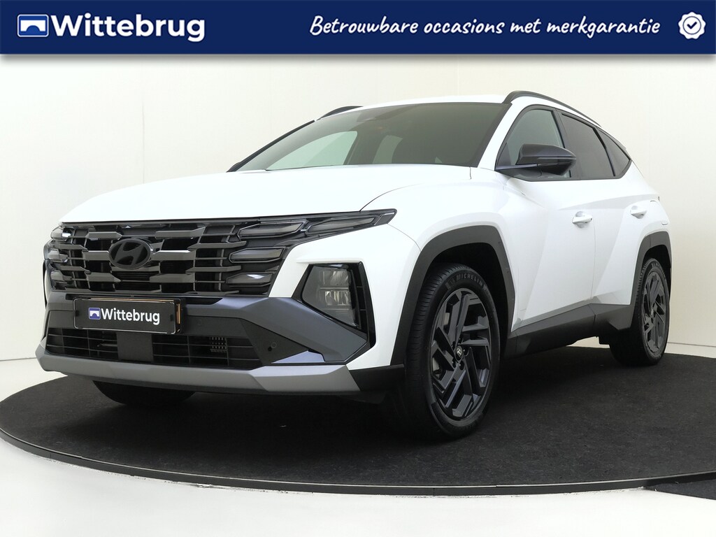 Hyundai Tucson 1.6 T-GDI PHEV 20th Anniversary SPECIALE EDITIE | 19 INCH VELGEN | LEDER / STOF | STOEL + STUURVERWARMING