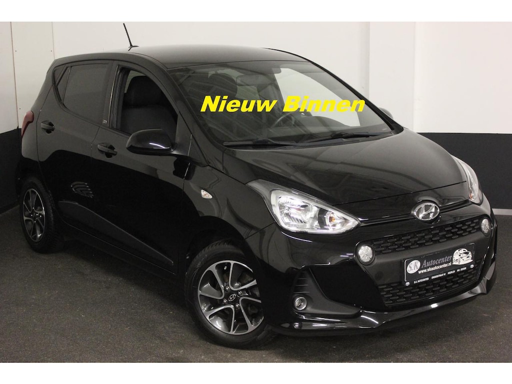 Hyundai i10 GO BLACK*STOEL+STUURVERWARMING*1E EIGENAAR*
