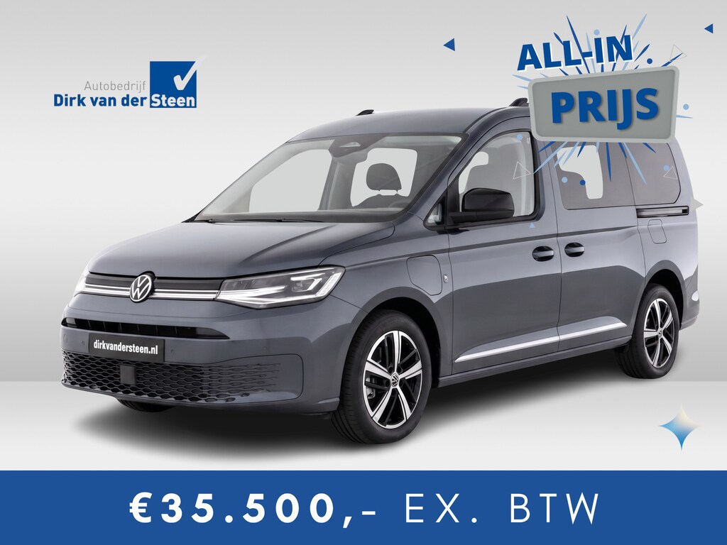 Volkswagen Caddy Maxi 1.5 TSI Hybride Style 7 Persoons | Achteruitrijcamera | Parkeersensor voor en achter | Zijschuifdeur links/rechts | Cruise control adaptief |
