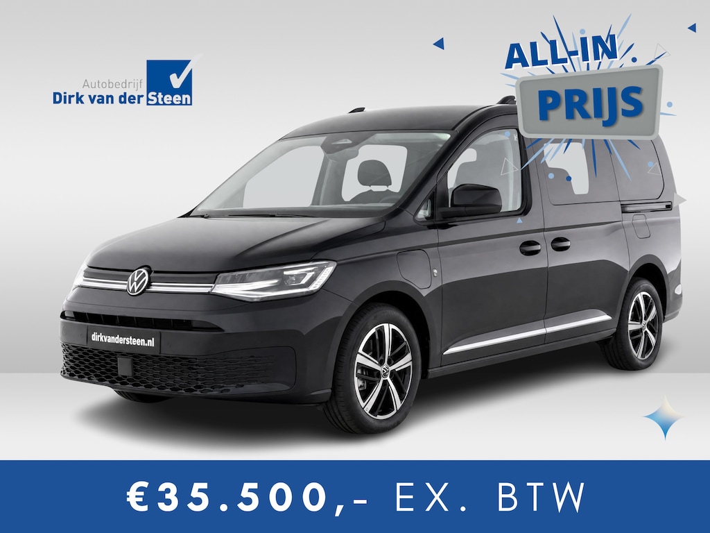 Volkswagen Caddy Maxi 1.5 TSI Hybride Style 7 Persoons | Achteruitrijcamera | Parkeersensor voor en achter | Zijschuifdeur links/rechts | Cruise control adaptief |