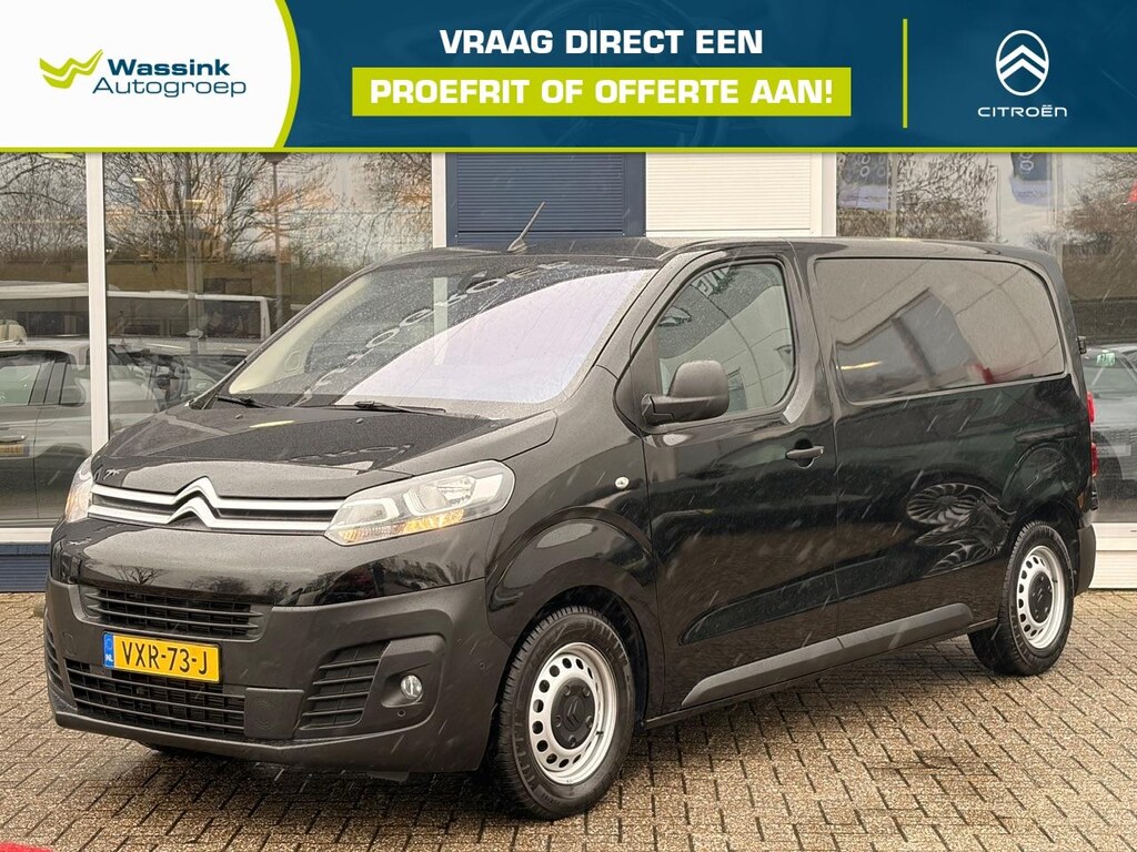 Citroën Jumpy GB M 2.0 BlueHDi 145PK 3-zits | Trekhaak | Navigatie | Camera | Houten Afwerking laadruimte | Moduwork | Dodehoek detectie