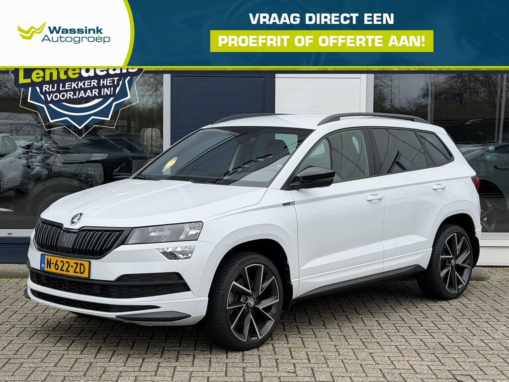 Skoda Karoq 1.5 TSI 150 pk DSG Sportline Business | Stoelverwarming | Adaptieve Cruise Control | Navigatie | Sport stoelen