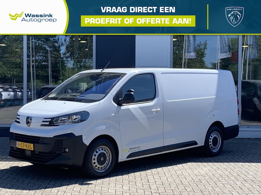 Peugeot Expert GB L3 2.0 BlueHDi 180pk Automaat | Navigatie | Parkeercamera achter | Apple carplay + Androidauto | Stuurwielverwarming | Trekhaak