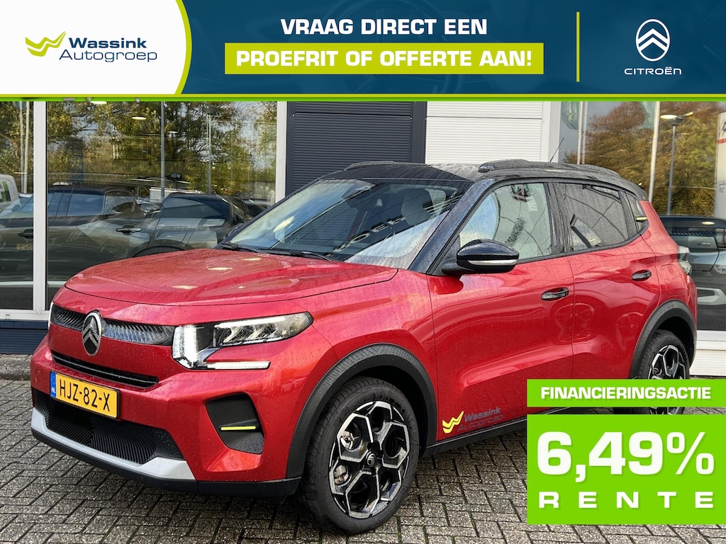 Citroën E-C3 EV 44kWh 113pk Max | Navigatie | camera | Climate Control | Cruise Control |