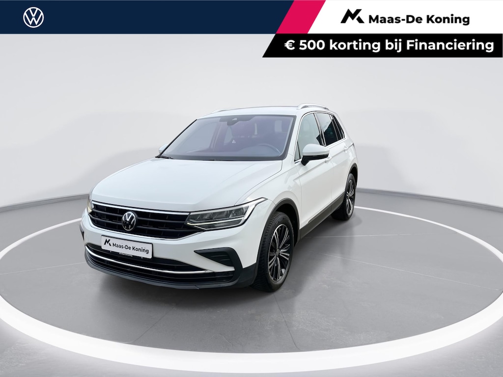 Volkswagen Tiguan 1.5TSI/150PK Life Business DSG · Navigatie · Apple/Android Car Play ·  Trekhaak · Camera + Parkeersensoren · Stoelverwarming · 18'' velgen ·