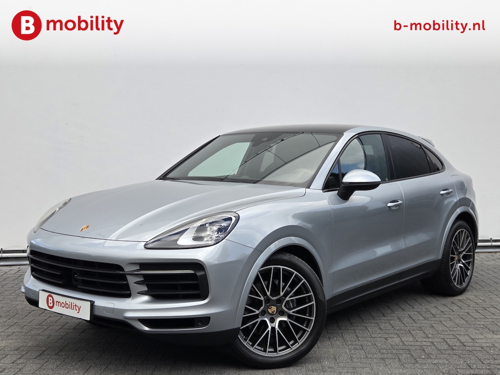 Porsche Cayenne Coupé 3.0 E-Hybrid Sport Chrono Panoramadak Trekhaak 3500kg NL Auto! | Soft Close | BOSE | Comfortstoelen | Luchtvering