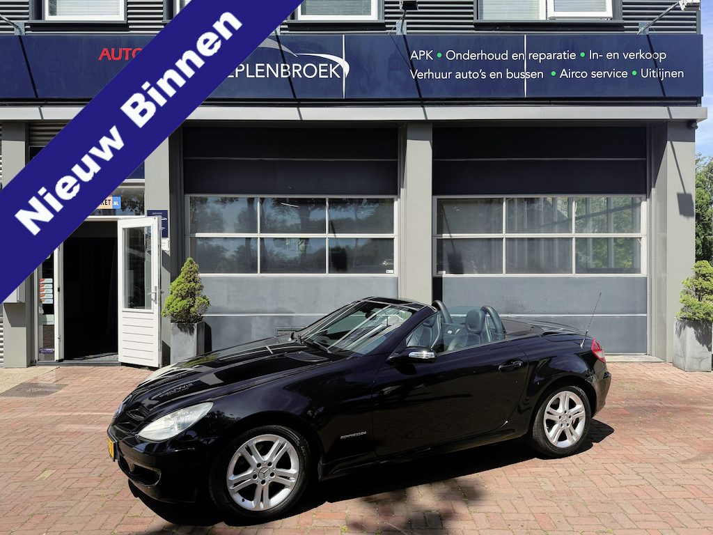 Mercedes-Benz SLK 200 K. Automaat | Navi | Winterpakket | Leder  05-2005 117.392 KM