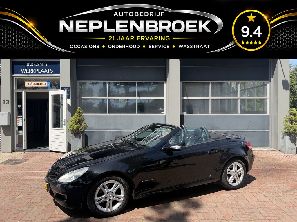 Mercedes-Benz SLK 200 K. Automaat | Navi | Winterpakket | Leder  05-2005 117.392 KM