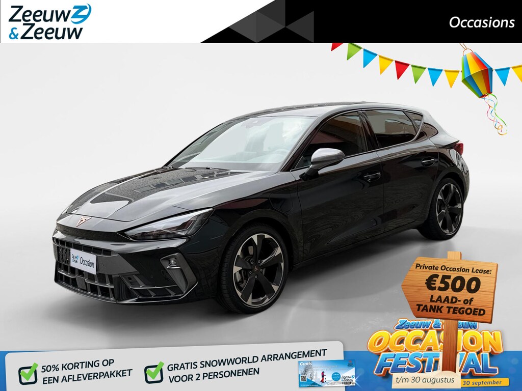 CUPRA Leon 1.5 PHEV Business 204PK AUTOMAAT | Elektrische actieradius tot 125km WLTP | Navigatie | Apple Carplay & Android Auto | Adaptive Cruise Control | Climate Control | Parkeersensoren voor & achter | 18'' Lichtmetalen velgen | Strakke auto