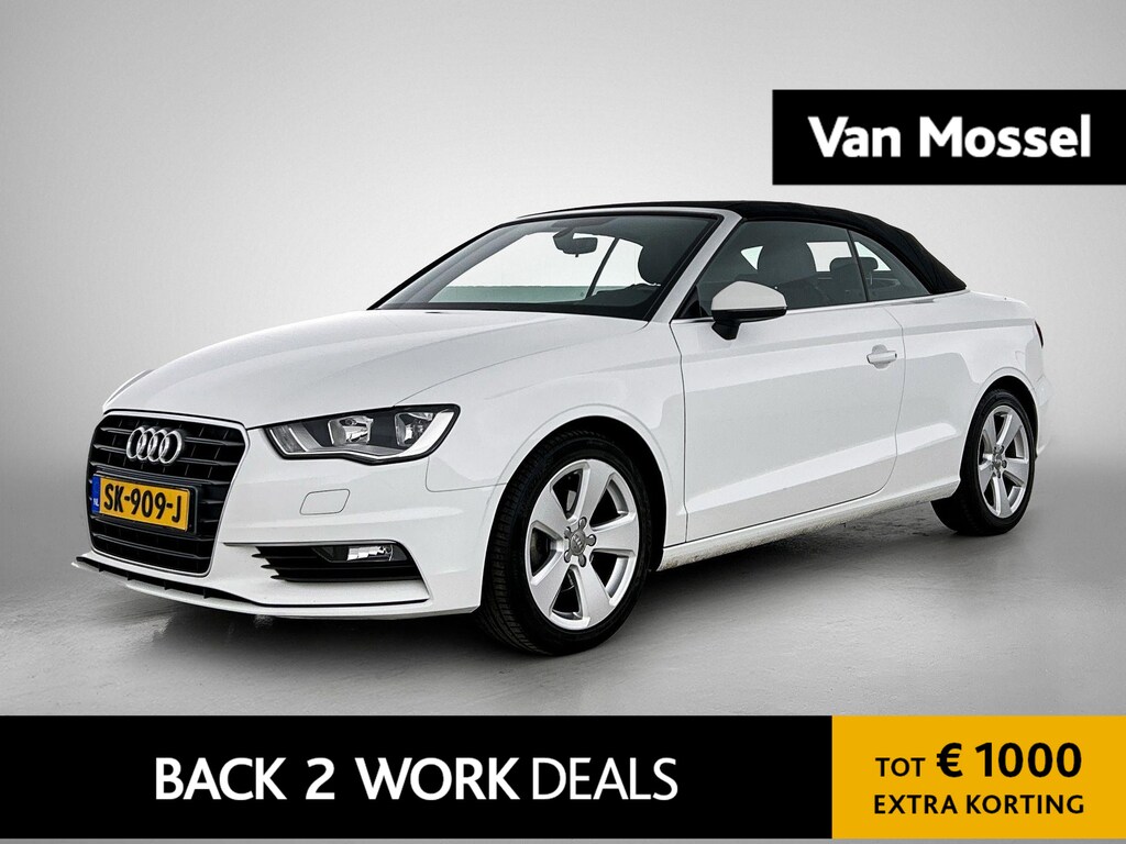 Audi A3 Cabriolet 1.4 TFSI Ambition Sport Edition | NAVIGATIE | STOELVERWARMING | CLIMATE CONTROL | CRUISE CONTROL | DRIVE SELECT | BLUETOOTH | PARKEERSENSOREN ACHTER |