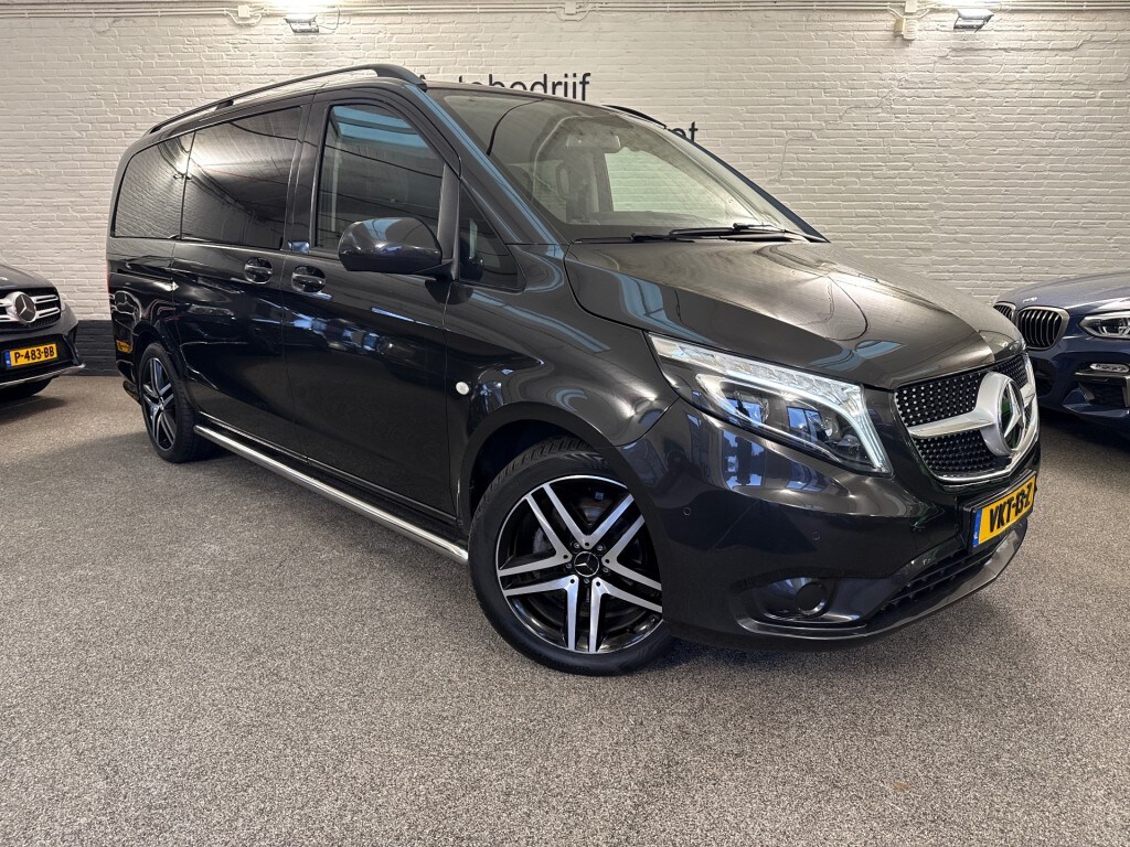 Mercedes-Benz Vito 114 Cdi Dubbel Cabine Lang Led Cruise Leder Stoelverw, Incl 12Mnd Garantie