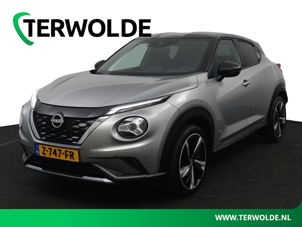 Nissan Juke 1.6 Hybrid N-Design | Stoel-, Stuur- & Voorruitverw. | | Parkeercamera | Navigatie |
