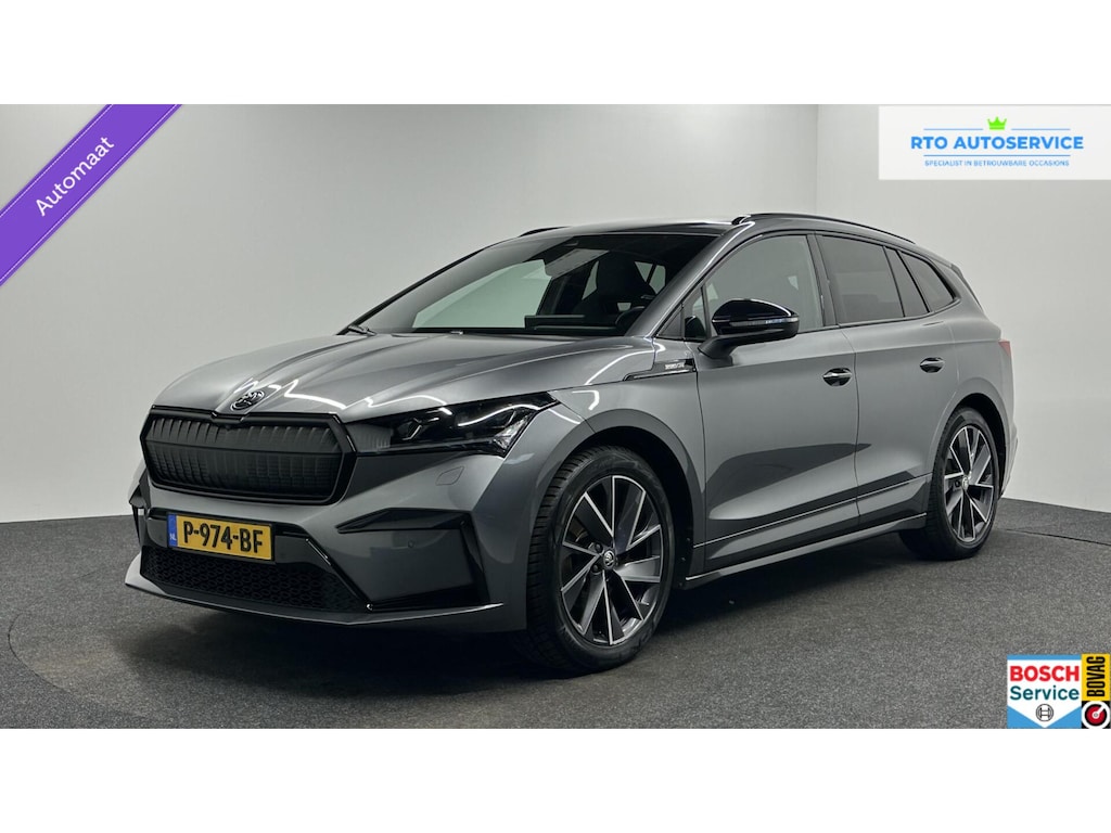 Skoda Enyaq iV 60 Sportline 89% SOH CAMERA ECC ADAPTIEF CRUISE NAVI CARPLAY.