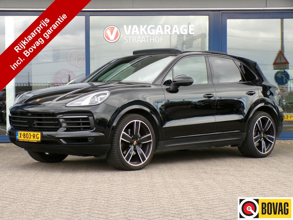 Porsche Cayenne 3.0 E-Hybrid Platinum Edition, SOH 88.1% / Trekhaak / BOSE Surround Sound / Carplay + Android Auto / Leder / Luchtvering /  Elektr. Schuifdak /  22 '' LMV