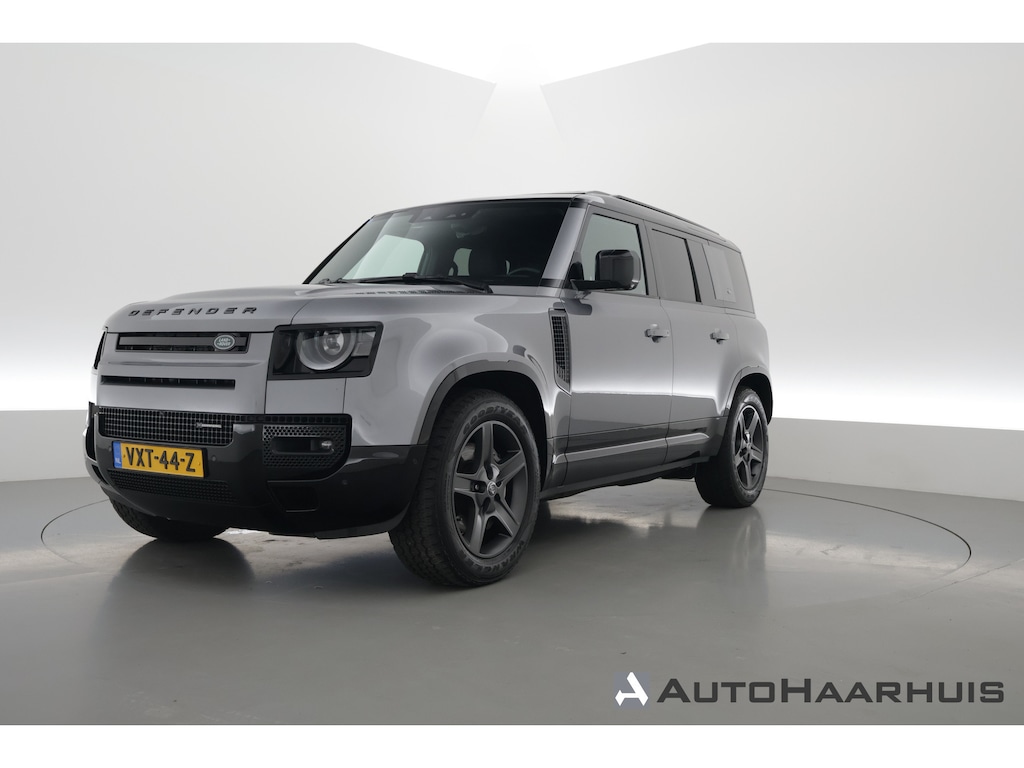 Land Rover Defender 3.0 D300 110 X-Dynamic - | 300 pk 6 cilinder Grijs Kenteken | Luchtvering | Leder+Memory | Dig. Cockpit | 360*+PDC | Meridian | Nav+App.Connect | Winterpack | V