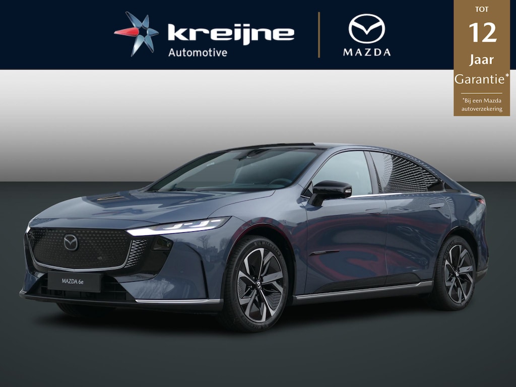 Mazda 6e Takumi Business Edition Long Range 80 kWh | Gratis trekhaak twv €1695,- | Voorraad | RIJKLAARPRIJS!