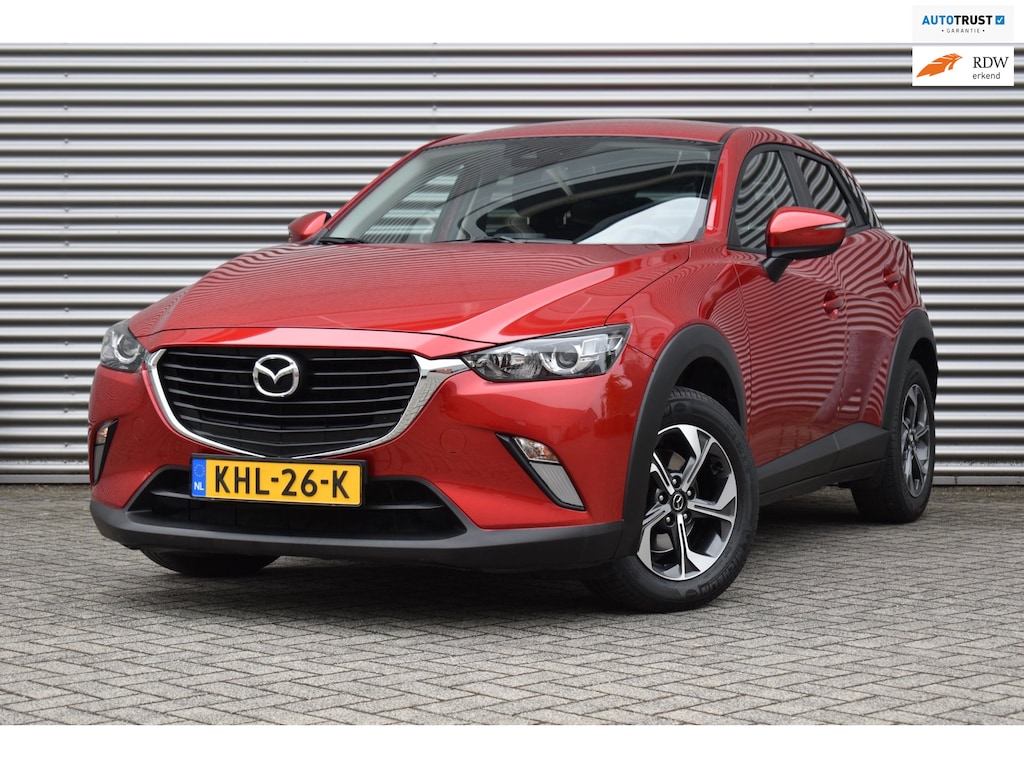 Mazda CX-3 2.0 SkyActiv-G 120-PK, Airco, Ecc, Cruise, Navi, Camera, Pdc.
