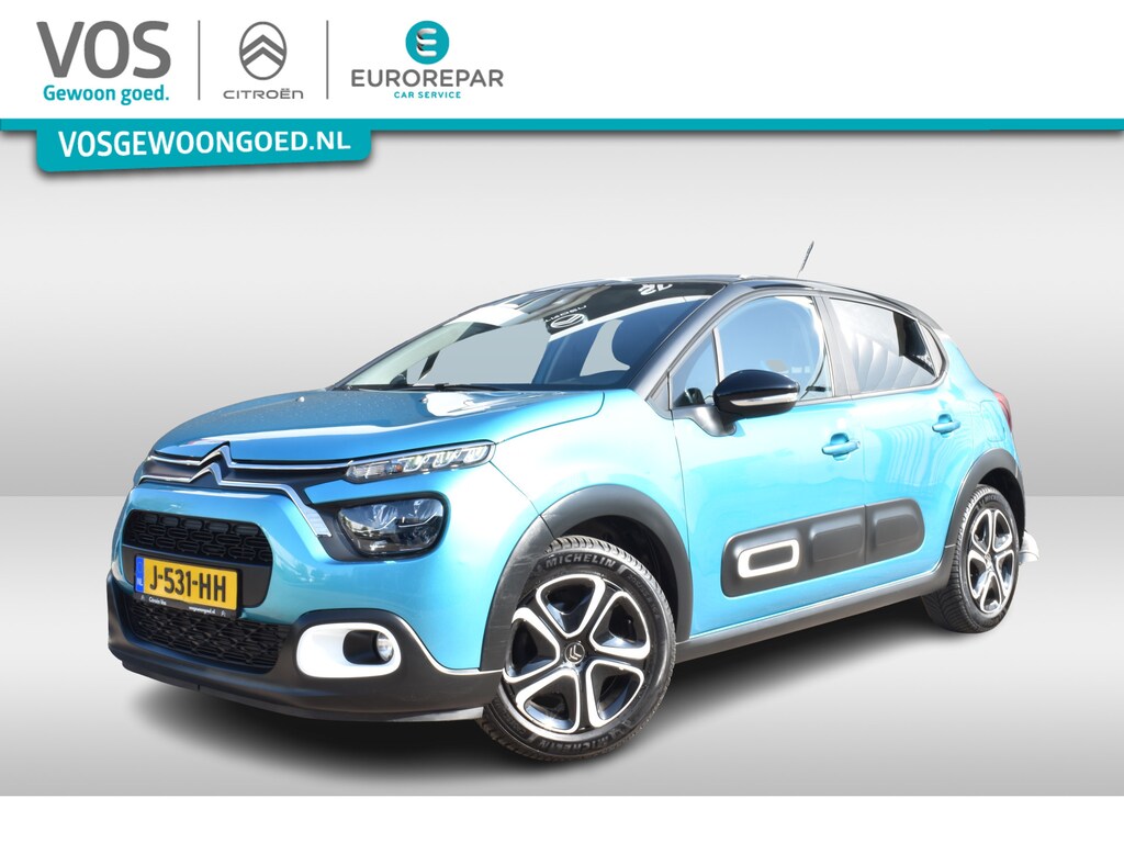 Citroën C3 PureTech 83 Feel Navigatie | Airco | Parkeerhulp | Active safety brake |