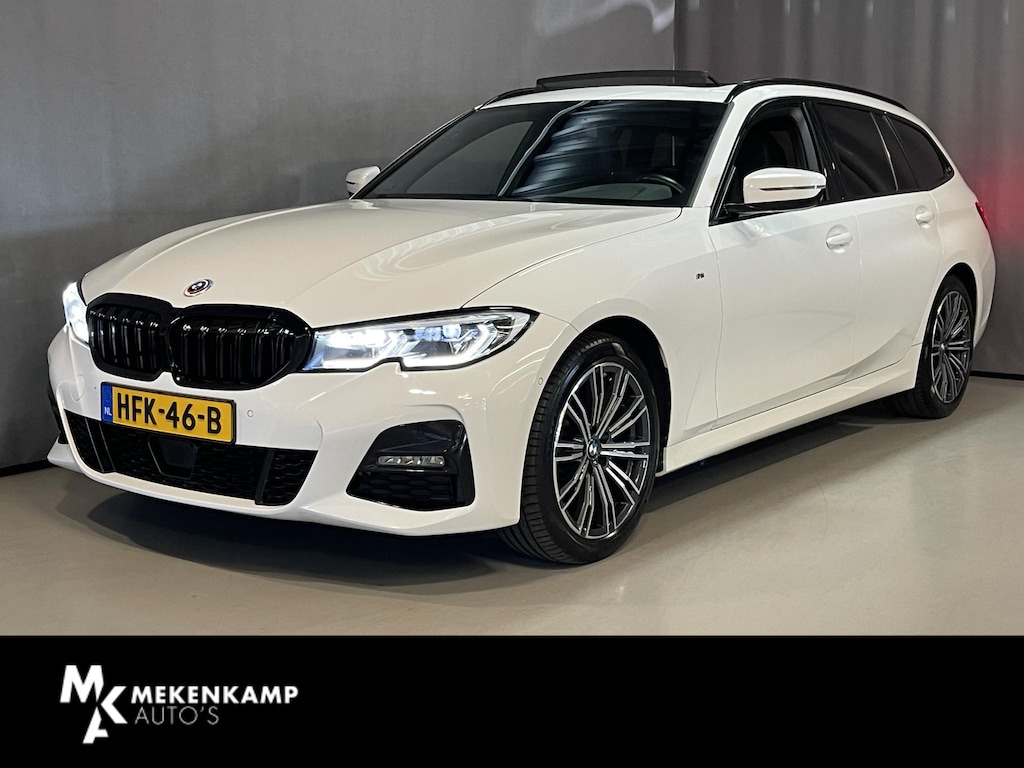 BMW 3-Serie Touring 330i M Sport 18"/Panoramadak/Laser LED/Harman Kardon/Dodehoek/Adaptieve cruise/Keyless/Stoelverwarming