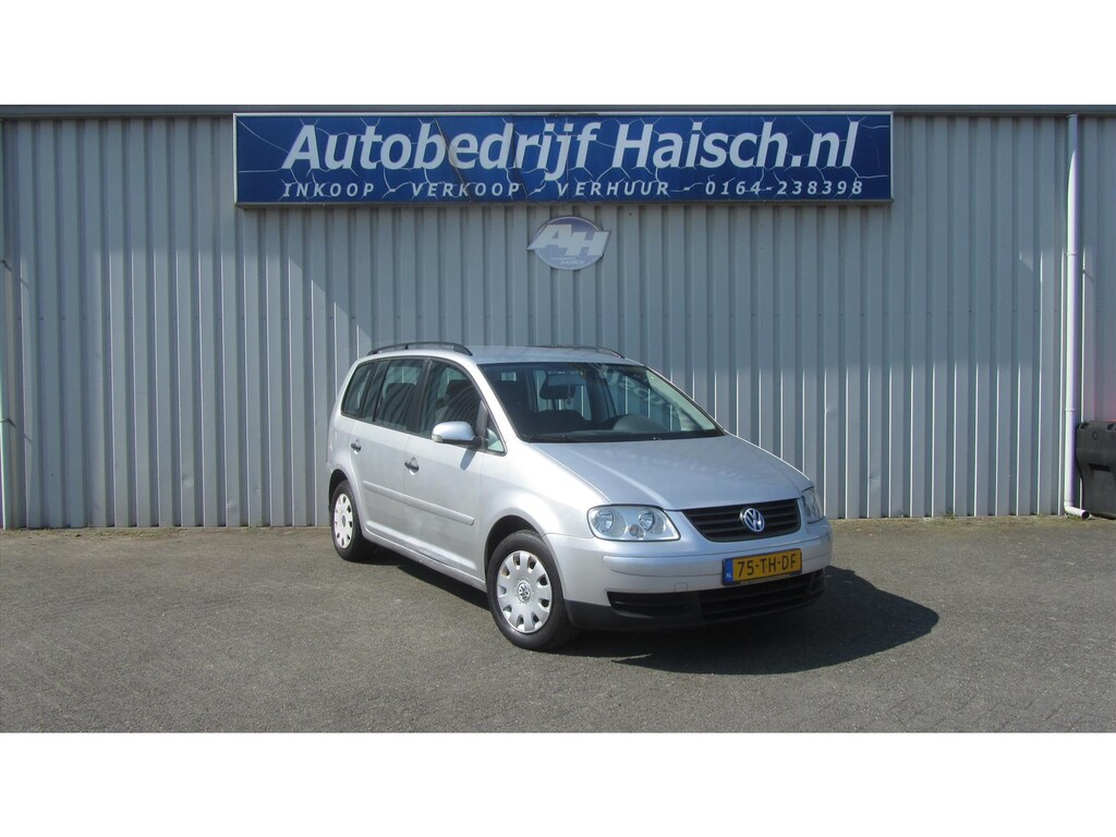 Volkswagen Touran 1.6 85KW 7 PERSOONS DRUKLAGER PIEPT
