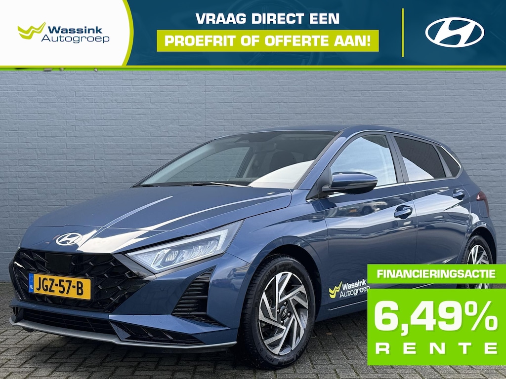 Hyundai i20 1.0 T-GDI 48V MHEV 100pk DCT Premium | Navigatie | Stoel & Stuurverwarming | BOSE Speakers | Climate Control | Camera | Parkeersensor