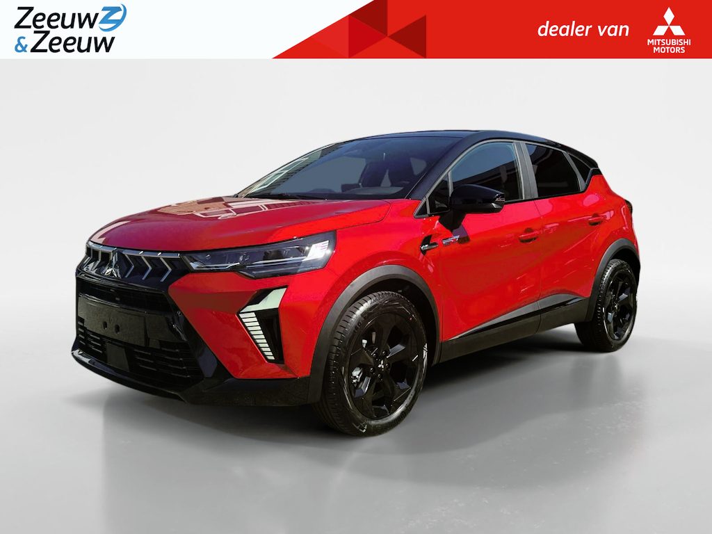 Mitsubishi ASX 1.8 HEV Black Edition Two Tone | 4500 Euro registratie korting| De nieuwe Black Edition | Direct leverbaar | Stoel verwarming | Zwarte velgen | Achteruitrijcamera |