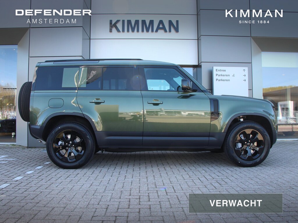 Land Rover Defender P300e 110 Forest Edition VERWACHT | Schuif/Kanteldak | Stoel/stuurverwarming |