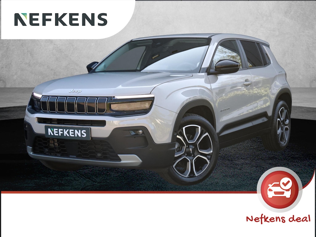 Jeep Avenger 1.2 e-Hybrid Summit Automaat | Achteruitrijcamera | AppleCarPlay/Android | 18'' LM velgen