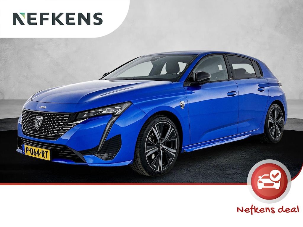 Peugeot 308 1.2 GT Pack Business 130pk Automaat | Trekhaak | Elektrische Bestuurdersstoel | Stoelmassage | Adaptieve Cruise Control | Navigatie | Climate Control | Focal | 360 Camera | Matrix-LED |