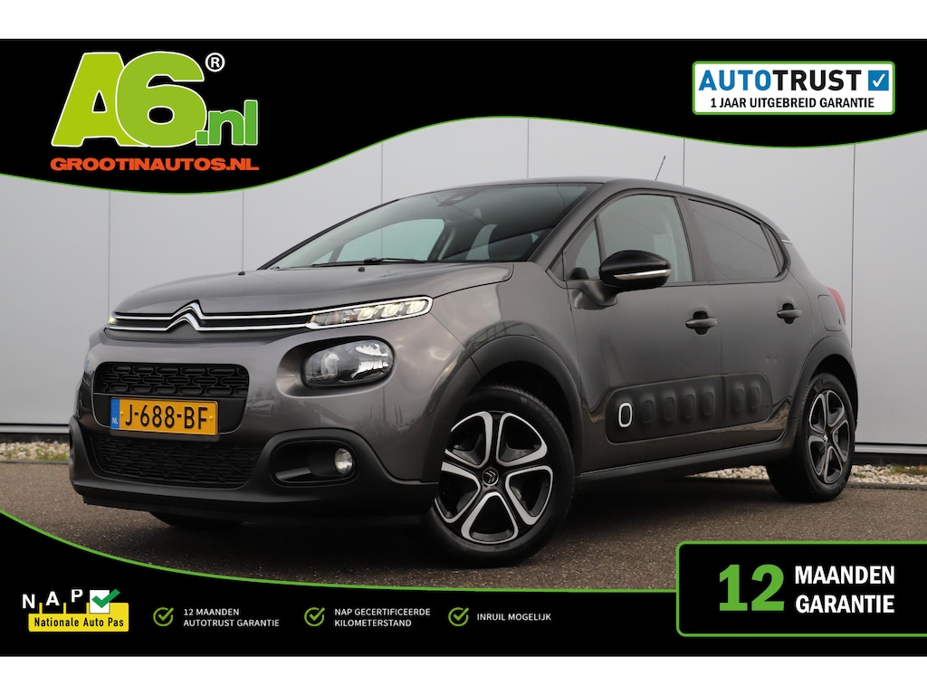 Citroën C3 1.2 PureTech Feel Carplay Android Navigatie Climate Cruise Control Rijstrooksensor Parkeersensor