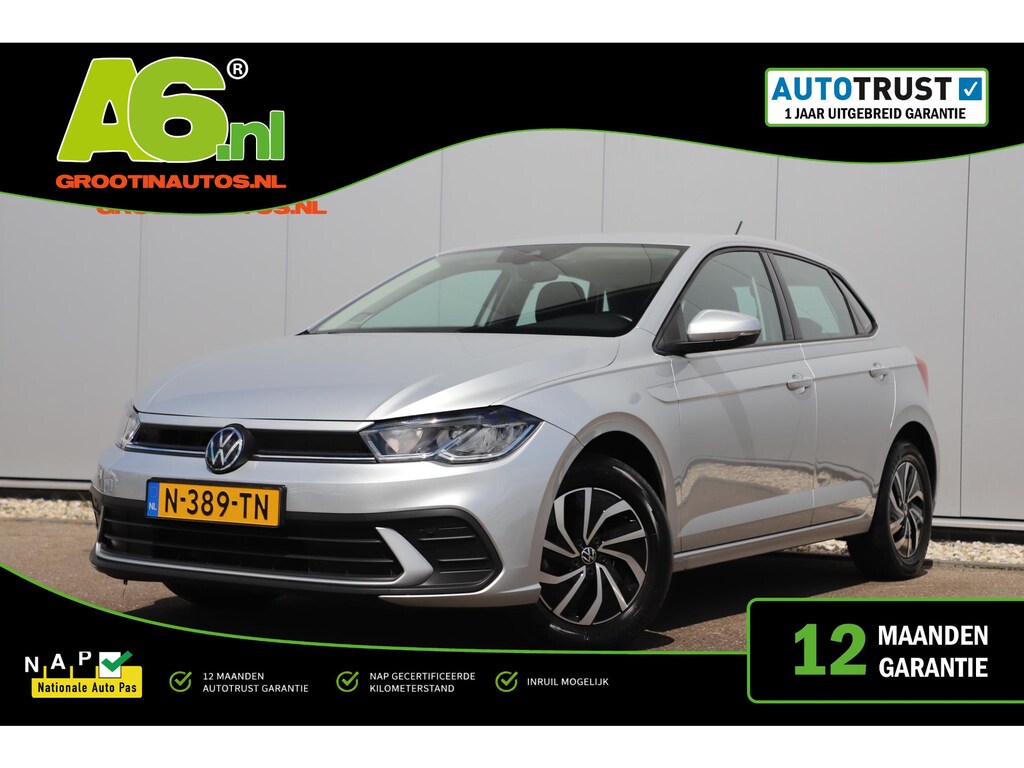 Volkswagen Polo 1.0 TSI Life 95PK NAP NIEUWSTE MODEL! Virtual Cockpit 15 inch LMV Radio Carplay Android Bluetooth Navigatie Achteruitrijcamera Adaptive Cruise LED