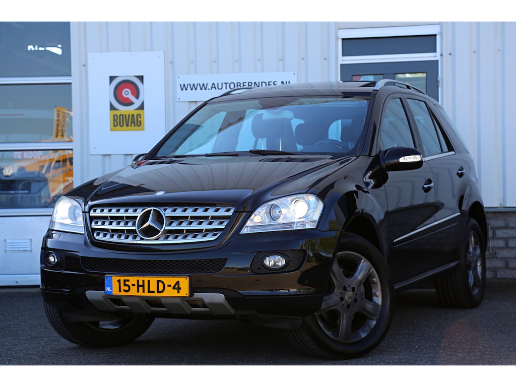 Mercedes-Benz ML-klasse 320 CDI*NL-Auto*Perfect Onderh.*Youngtimer*Dak/Luchtvering/Half Leder/Stoelverw./Elek. Klep/Cruise-Control/Climate-Control/Parkeersens.*