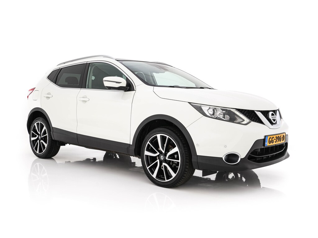 Nissan Qashqai 1.2 Tekna *PANO | LEATHER | TOPVIEW | BLINDSPOT | LED-LIGHTS | NAVI-FULLMAP | HEATED-COMFORTSEATS | KEYLESS | DAB+ | PRIVACY-GLASS | ECC | AMBIENTLIGHT | LANE-ASSIST | PDC | TOWBAR | 19''ALU*