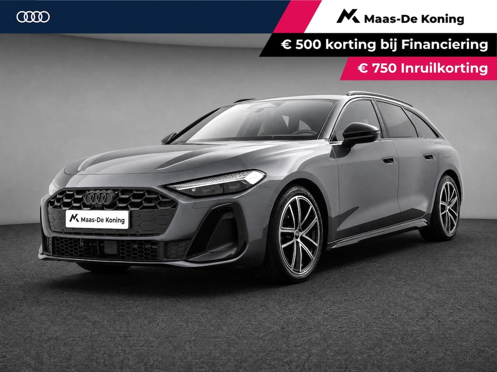 Audi A5 Avant 2.0 299pk S-tronic e-hybrid Quattro S edition · 360 Camera · Alarm · Bijrijder Scherm · Matrix LED · Apple/Android Car Play · 19'' Inch · Garantie t/m 27-06-2029 of 100.000km · EXTRA INRUILKORTING ·