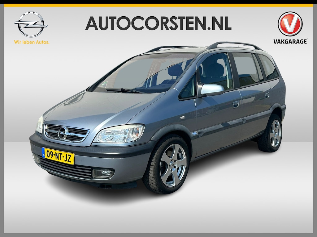 Opel Zafira 1.8I-16V Automaat ROLSTOELVERVOER Elektr.Achterklep Ecc CruiseControl Radio/CD Stuurbekr. Mistlampen Elek.Ramen 16''LM Elegance