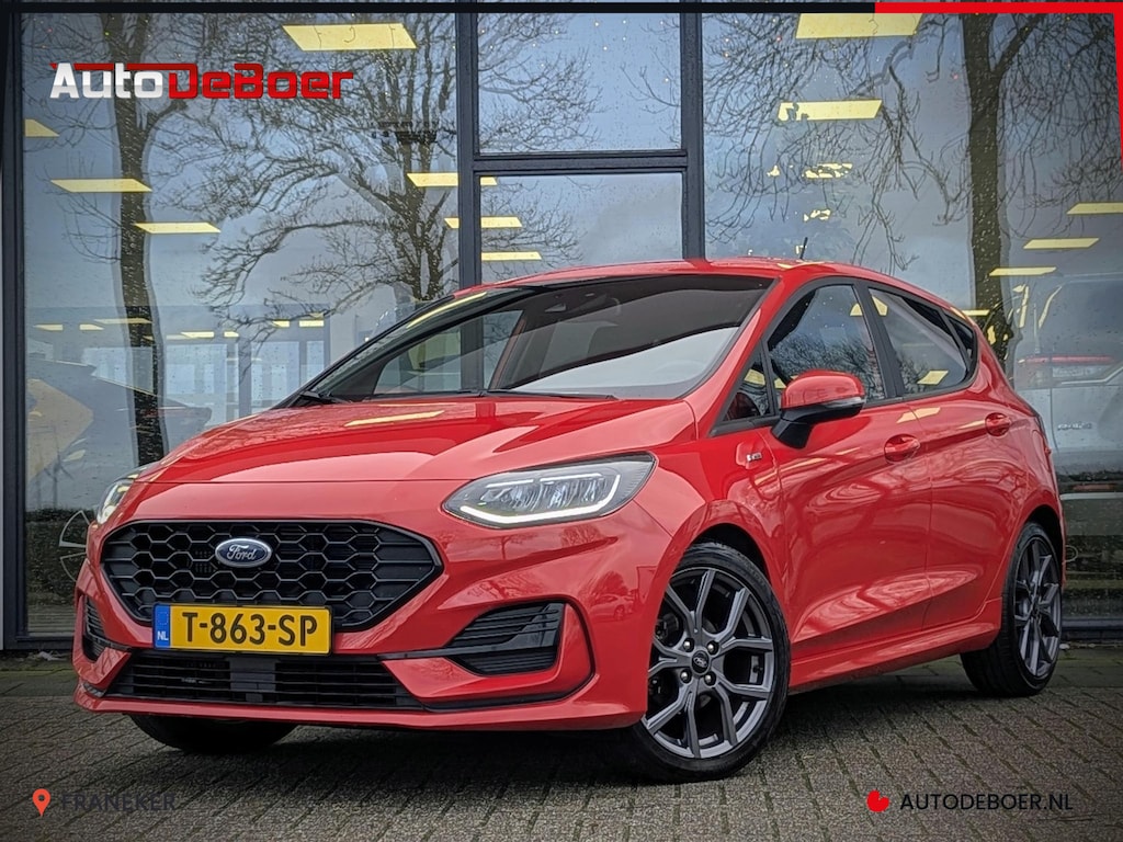 Ford Fiesta 1.0 EcoBoost Hybrid ST-Line | Trekhaak | Led | Cruise control | Climate control | PDC A | Cayplay / Android Auto