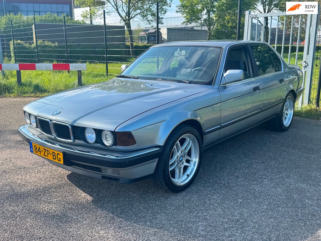 BMW 7-Serie 750i V12 E32 Velours 18inch M Parallel Nette staat! Uniek