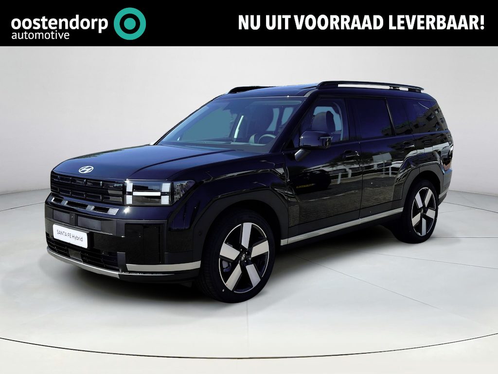 Hyundai Santa Fe 1.6 T-GDI HEV Premium Sky 7p | Uit voorraad leverbaar! | Nieuw! | Voorraad voordeel! | Apple Carplay / Android Auto | Adaptieve Cruise Control | 360 Camera | Stoel verwarming / Koeling | Stuur Verwarming | Schuif Kantel Dak | Uit Voorraad Leverbaar |